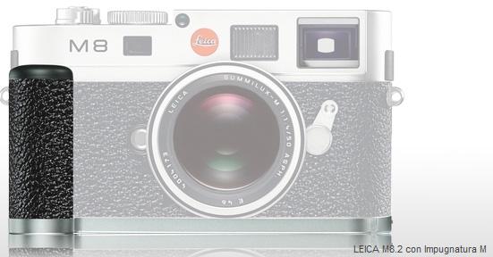 Leica M impugnatura per corpo M8-M8.2- M9 