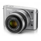 Nikon 1 J1 silver kit con 10/30